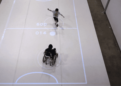 An Augmented Reality System for Inclusive Recreational Sports